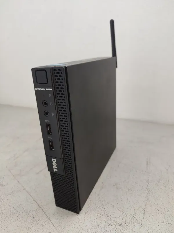 Неттоп Dell OptiPlex 9020 Micro USFF / Intel Core i5-4590T (4 ядра по 2.0 - 3.0 GHz) / 8 GB DDR3 / 128 GB SSD / Intel HD Graphics 4600 / Wi-Fi + Блок живлення б/в - зображення 2