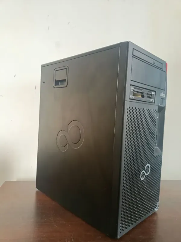 Комп'ютер Fujitsu Esprimo P557 E85+ Tower / Intel Core i5-6400 (4 ядра по 2.7 - 3.3 GHz) / 8 GB DDR4 / 250 GB SSD / Intel HD Graphics 530 / 280W / DVD-ROM / DVI б/в - зображення 3