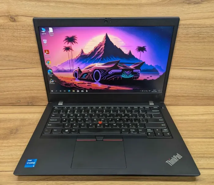 Ультрабук Lenovo ThinkPad L14 / 14" (1920x1080) IPS / Intel Core i5-1135G7 (4 (8) ядра по 2.4 - 4.2 GHz) / 16 GB DDR4 / 500 GB SSD / Intel Iris Xe Graphics / WebCam / Windows 10 б/в - зображення 2