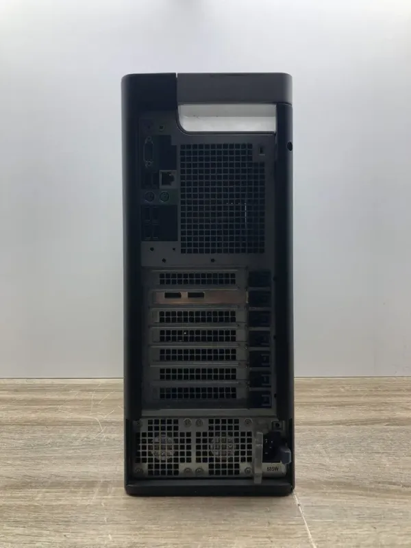 Робоча станція Dell Precision T3610 Tower / Intel Xeon E5-2630 v2 (6 (12) ядер по 2.6 - 3.1 GHz) / 64 GB DDR3 / 240 GB SSD / AMD FirePro W2100, 2 GB GDDR3, 128-bit / DVD-ROM б/в - зображення 5