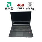 Ноутбук Lenovo Flex 2 / 14" (1366x768) TN Touch / AMD A6-6310 (4 ядра по 1.8 - 2.4 GHz) / 4 GB DDR3 / 120 GB SSD / AMD Radeon R4 Graphics / WebCam б/в