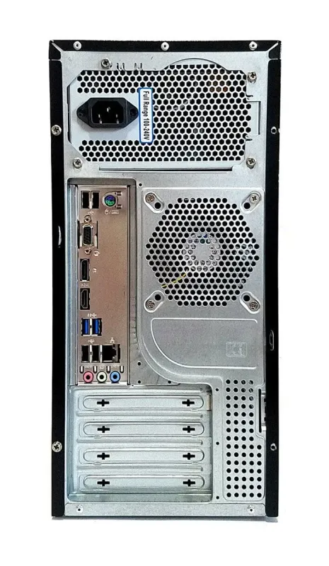 Комп'ютер Transource MIR-B1800M Tower / Intel Core i5-9600 (6 ядер по 3.1 - 4.6 GHz) / 16 GB DDR4 / 256 GB SSD M.2 / Intel UHD Graphics 630 / DVD-RW б/в - зображення 3