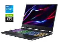 Ігровий ноутбук Acer Nitro 5 AN515-58 / 15.6" (1920x1080) IPS / Intel Core i5-12450H (8 (12) ядер по 3.3 - 4.4 GHz) / 16 GB DDR4 / 512 GB SSD M.2 / nVidia GeForce RTX 3050, 4 GB GDDR6, 128-bit / WebCam / Win 11 Pro б/в