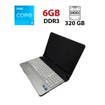 Ноутбук Fujitsu LifeBook A530 / 15.6" (1366x768) TN / Intel Core i3-380M (2 (4) ядра по 2.53 GHz) / 6 GB DDR3 / 320 GB HDD / Intel HD Graphics / WebCam б/в