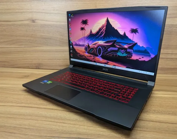 Ігровий ноутбук MSI MS-17L3 / 17.3" (1920x1080) IPS / Intel Core i7-12700H (14 (20) ядер по 3.5 - 4.7 GHz) / 16 GB DDR4 / 512 GB SSD / nVidia GeForce RTX 3060, 6 GB GDDR6, 192-bit / WebCam / Windows 11 б/в - зображення 5