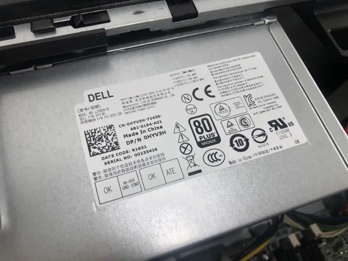 Ігровий ПК Dell Precision 3620 Tower / Intel Core i5-6500 (4 ядра 3,2 - 3,6 ГГц) / 16 ГБ DDR4 / 240 ГБ SSD + 1000 ГБ HDD / nVidia GeForce GTX 1060, 3 ГБ DDR5 192 біт / DVI, DP, HDMI б/в - зображення 5