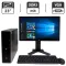 Комплект ПК: HP Compaq Elite 8300 SFF / Intel Xeon E3-1220 v2 (4 ядра по 3.1 - 3.5 GHz) / 8 GB DDR3 / 500 GB HDD / AMD Radeon HD 5450, 512 MB GDDR2, 64-bit + Монітор Б-клас HP EliteDisplay E231 / 23" (1920x1080) TN б/в