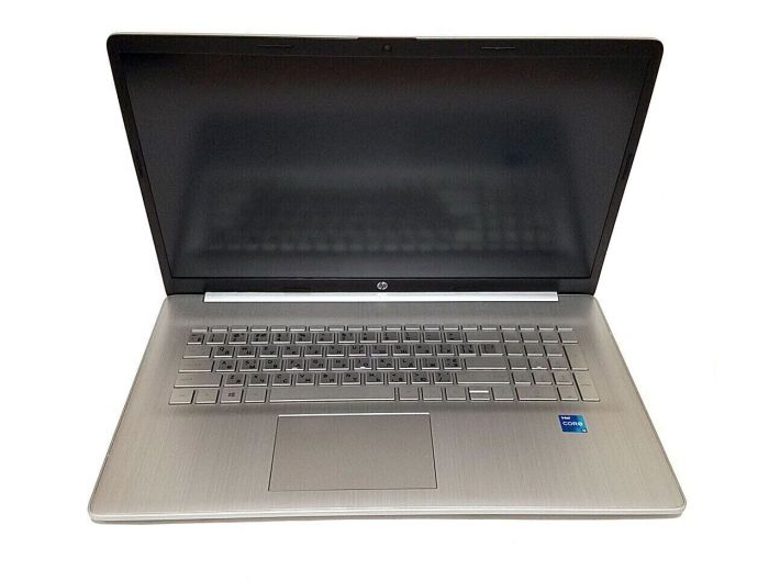 Ноутбук HP 17-cn0013dx / 17.3" (1920x1080) IPS / Intel Core i3-1115G4 (2 (4) ядра по 1.7 - 4.1 GHz) / 32 GB DDR4 / 256 GB SSD M.2 / Intel UHD Graphics / WebCam / Win 11 Home б/в - зображення 2