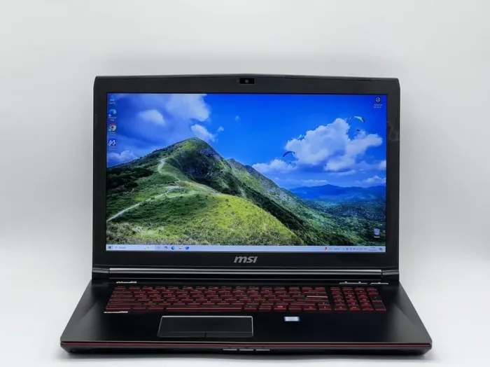 Ігровий ноутбук Б-клас MSI GL72 7QF / 17.3" (1920x1080) IPS / Intel Core i7-7700HQ (4 (8) ядра по 2.8 - 3.8 GHz) / 16 GB DDR4 / 480 GB SSD / nVidia GeForce GTX 960M, 4 GB GDDR5, 128-bit / WebCam б/в - зображення 2