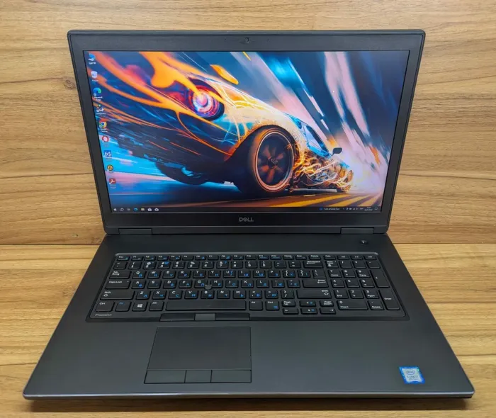 Мобільна робоча станція Dell Precision 7730 / 17.3" (1920x1080) IPS / Intel Core i7-8850H (6 (12) ядра по 2.6 - 4.3 GHz) / 64 GB DDR4 / 512 GB SSD / nVidia Quadro P5200, 16 GB GDDR5, 256-bit / WebCam / Windows 10 б/в - зображення 2