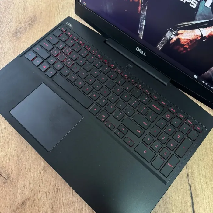 Ігровий ноутбук Dell G5 SE 5505 / 15.6" (1920x1080) IPS / AMD Ryzen 5 4600H (6 (12) ядер по 3.0 - 4.0 GHz) / 8 GB DDR4 / 256 GB SSD / AMD Radeon RX 5600M, 6 GB GDDR6, 192-bit / WebCam б/в - зображення 7