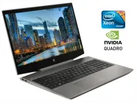 Мобільна робоча станція Б-клас HP ZBook 15v G5 / 15.6" (1920x1080) IPS / Intel Xeon E-2176M (6 (12) ядер по 2.7 - 4.4 GHz) / 16 GB DDR4 / 256 GB SSD / nVidia Quadro P600, 4 GB GDDR5, 128-bit / WebCam б/в