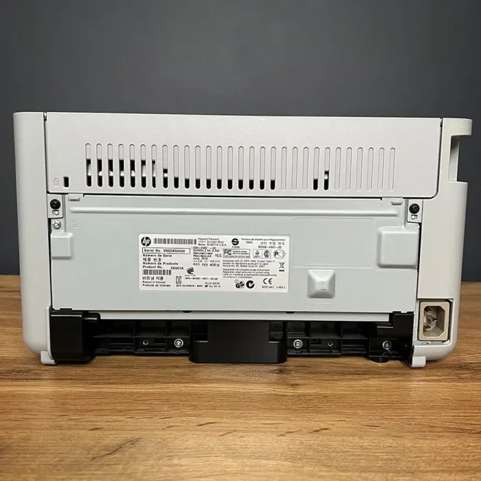Принтер HP LaserJet P1102 / Лазерний монохромний друк / 600x600 dpi / A4 / 18 стор / хв / USB / Дуплекс б/в - зображення 5