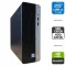 Комп'ютер HP ProDesk 400 G4 SFF / Intel Core i5-7500 (4 ядра по 3.4 - 3.8 GHz) / 16 GB DDR4 / 120 GB SSD + 320 GB HDD / nVidia Quadro K1200, 4 GB GDDR5, 128-bit б/в