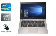 Ноутбук Б-клас Asus ZenBook UX303U / 13.3" (3200x1800) IPS Touch / Intel Core i7-6500U (2 (4) ядра по 2.5 - 3.1 GHz) / 12 GB DDR3 / 512 GB SSD / nVidia GeForce GT 940M, 2 GB DDR3, 64-bit / WebCam / HDMI б/в