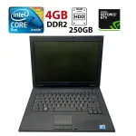 Ноутбук Dell Latitude E5400 / 14.1" (1280x800) TN / Intel Core 2 Duo P8700 (2 ядра по 2.53 GHz) / 4 GB DDR2 / 250 GB HDD / nVidia GeForce 9300M GS, 256 MB GDDR2, 64-bit  б/в