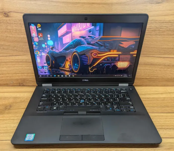 Ультрабук Dell Latitude E7470 / 14" (1920x1080) IPS / Intel Core i7-6600U (2 (4) ядра по 2.6 - 3.4 GHz) / 8 GB DDR4 / 256 GB SSD / Intel HD Graphics 520 / HDMI / WebCam / Windows 10 б/в - зображення 2