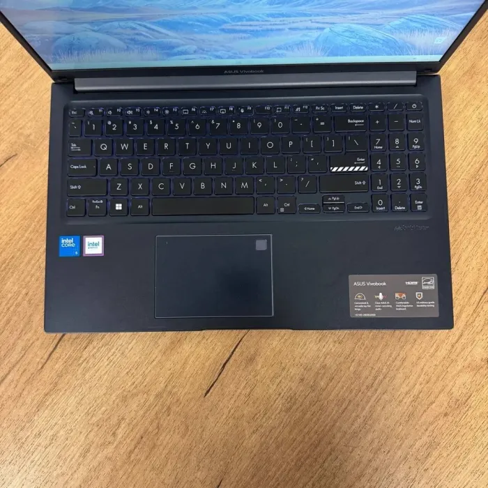 Ультрабук Б-клас Asus Vivobook F1504VAP / 15.6" (1920x1080) TN / Intel Core 5 120U (10 (12) ядер по 1.4 - 5.0 GHz) / 16 GB DDR4 / 512 GB SSD NVMe / Intel Graphics / WebCam б/в - зображення 7