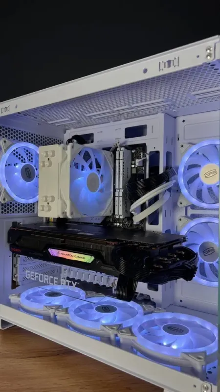 Збірка під замовлення: ігровий ПК PCCooler C3 T500 ARGB White Tower / AMD Ryzen 5 7500F (6 (12) ядер по 3.7 - 5.0 GHz) / 32 GB DDR5 / 2000 GB SSD M.2 / AMD Radeon RX 6800 XT, 16 GB GDDR6, 256-bit / 750W б/в - зображення 10
