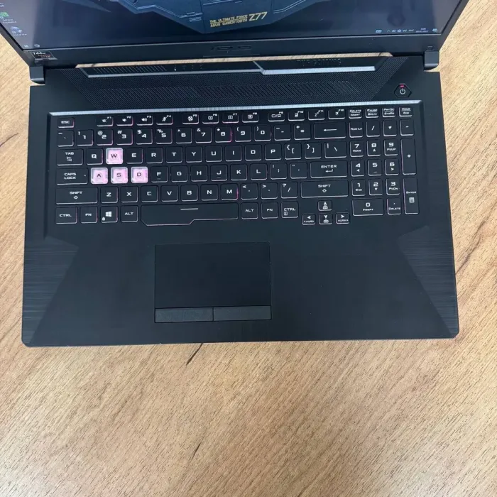 Ігровий ноутбук Asus Tuf Gaming FA706IH / 17.3" (1920x1080) IPS / AMD Ryzen 5 4600H (6 (12) ядер по 3.0 - 4.0 GHz) / 8 GB DDR4 / 512 GB SSD NVMe / nVidia GeForce GTX 1650, 4 GB GDDR5, 128-bit / WebCam б/в - зображення 7