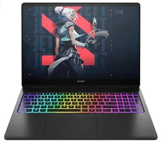 Ігровий ноутбук HP Omen 16-AP0800NO / 16" (1920x1080) IPS / AMD Ryzen AI 7 350 (8 (16) ядер по 2,0 - 5,0 ГГц) / 16 ГБ DDR5 / 960 ГБ SSD NVMe / nVidia GeForce RTX 5070, 8 ГБ GDDR7, 128-біт / Веб-камера б/в - зображення 2
