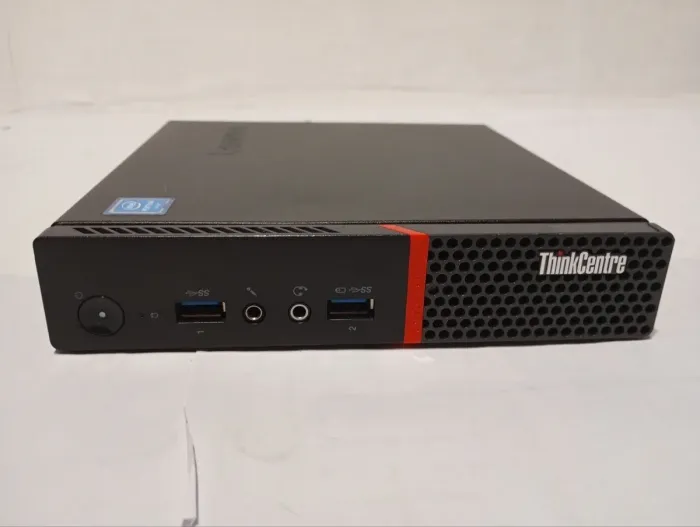 Неттоп Lenovo ThinkCentre M600 USFF / Intel Pentium J3710 (4 ядра по 1.6 - 2.64 GHz) / 4 GB DDR3 / 128 GB SSD M.2 / Intel HD Graphics б/в - изображение 2