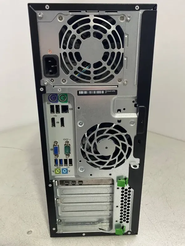 Комп'ютер HP EliteDesk 800 G1 Tower / Intel Core i7-4770 (4 (8) ядра по 3.4 - 3.9 GHz) / 16 GB DDR3 / 240 GB SSD / nVidia Quadro P400, 2 GB GDDR5, 64-bit / DVD-ROM б/в - зображення 5
