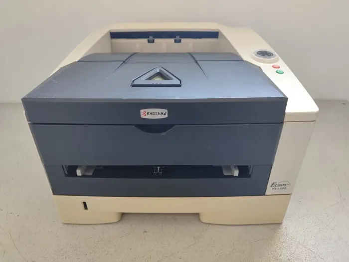 Принтер Kyocera Ecosys FS-1100 / Лазерний монохромний друк / 1200x1200 dpi / A4 / 28 стор/хв / USB / Кабелі в комплекті б/в - зображення 2