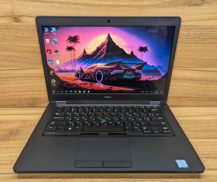 Ультрабук Dell Latitude 5480 / 14" (1920x1080) IPS Touch / Intel Core i5-7440HQ (4 ядра по 2.8 - 3.8 GHz) / 16 GB DDR4 / 512 GB SSD / nVidia GeForce 930MX, 2 GB DDR3, 64-bit / WebCam / Windows 10 б/в - зображення 2
