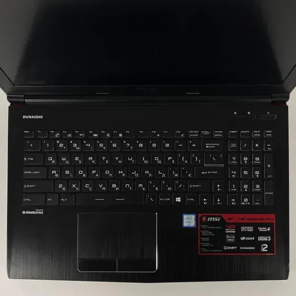 Ігровий ноутбук Б-клас MSI GE62VR 6RF / 15.6" (1920x1080) IPS / Intel Core i7-6700HQ (4 (8) ядра по 2.6 - 3.5 GHz) / 16 GB DDR4 / 512 GB SSD / nVidia GeForce GTX 1060, 3 GB GDDR5, 192-bit / WebCam / HDMI б/в - зображення 3