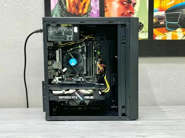 Ігровий ПК 1stPlayer Expert PC Tower / Intel Core i5-9500 (6 ядер по 3.0 - 4.4 GHz) / 32 GB DDR4 / 512 GB SSD / nVidia GeForce RTX 2060, 6 GB GDDR6, 192-bit / 550W б/в - зображення 5