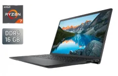 Ультрабук Dell Inspiron 15 3535 / 15.6" (1920x1080) IPS / AMD Ryzen 7 7730U (8 (16) ядер по 2.0 - 4.5 GHz) / 16 GB DDR4 / 512 GB SSD / AMD Radeon RX Vega 8 / WebCam / HDMI / Windows 11 б/в