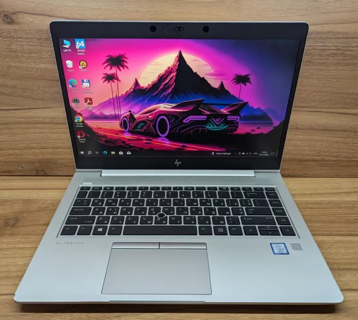 Ультрабук HP EliteBook 840 G5 / 14" (1920x1080) IPS / Intel Core i5-8350U (4 (8) ядра по 1.7 - 3.6 GHz) / 16 GB DDR4 / 512 GB SSD / Intel UHD Graphics 620 / TouchID / WebCam / Windows 10 б/в - зображення 8