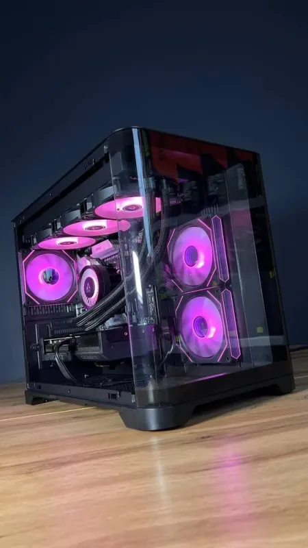 Збірка під замовлення:ігровий ПК GameMax Hype-M Black Tower / AMD Ryzen 7 7800X3D (8 (16) ядер по 4.2 - 5.0 GHz) / 32 GB DDR5 / 1000 GB SSD M.2 / nVidia GeForce RTX 5070, 12 GB GDDR7, 192-bit / 850W - зображення 2