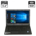 Ноутбук Б-клас Lenovo IdeaPad B50-30 / 15.6" (1366x768) TN / Intel Celeron N2840 (2 ядра по 2.16 - 2.58 GHz) / 4 GB DDR3 / 320 GB HDD / Intel HD Graphics / WebCam б/в