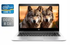 Ультрабук Б-клас HP EliteBook 840 G6 / 14" (1920x1080) IPS / Intel Core i5-8265U (4 (8) ядра по 1.6 - 3.9 GHz) / 8 GB DDR4 / 256 GB SSD / Intel UHD Graphics 620 / WebCam / TouchID / Windows 10 б/в