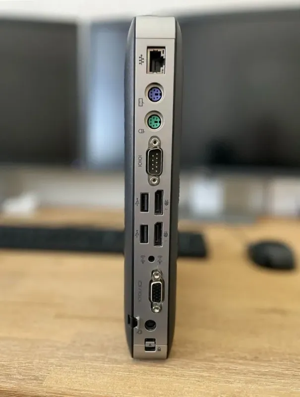 Неттоп HP t630 Thin Client USFF / AMD G-Series GX-420GI (4 ядра по 2.0 - 2.2 GHz) / 8 GB DDR4 / 128 GB SSD / AMD Radeon R7E / USB 3.0 / DisplayPort б/в - зображення 3