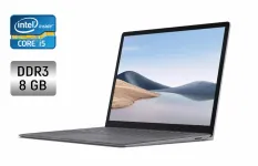 Ультрабук Б-клас Microsoft Surface Laptop 2 / 13.5" (2256x1504) IPS Touch / Intel Core i5-8250U (4 (8) ядра по 1.6 - 3.4 GHz) / 8 GB DDR3 / 128 GB SSD / Intel UHD Graphics 620 / WebCam б/в