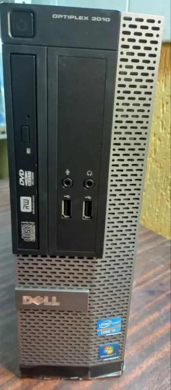 Комп'ютер Dell OptiPlex 3010 SFF / Intel Core i5-3470 (4 ядра по 3.2-3.6 GHz) / 8GB DDR3 / 500GB HDD / HD Graphics 2500 / DVD-ROM / Win 10 б/в - зображення 2