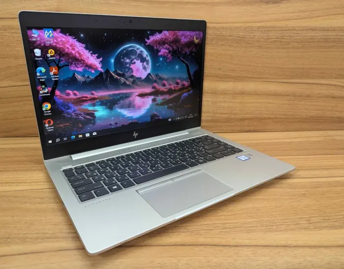 Ультрабук HP EliteBook 840 G5 / 14" (1920x1080) IPS / Intel Core i5-7200U (2 (4) ядра по 2.5 - 3.1 GHz) / 8 GB DDR4 / 256 GB SSD / Intel UHD Graphics 620 / WebCam / Fingerprint / Windows 10 б/в - зображення 4