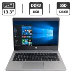 Ультрабук Б-клас HP ProBook 430 G6 / 13.3" (1366x768) TN / Intel Pentium 5405U (2 (4) ядра по 2.3 GHz) / 8 GB DDR3 / 128 GB SSD / Intel UHD Graphics / WebCam б/в