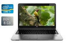 Ноутбук HP ProBook 450 G1 / 15.6" (1366x768) TN / Intel Core i7-4702MQ (4 (8) ядра по 2.2 - 3.2 GHz) / 8 GB DDR3 / 240 GB SSD / Intel HD Graphics 4600 / WebCam / TouchID / Windows 10 б/в