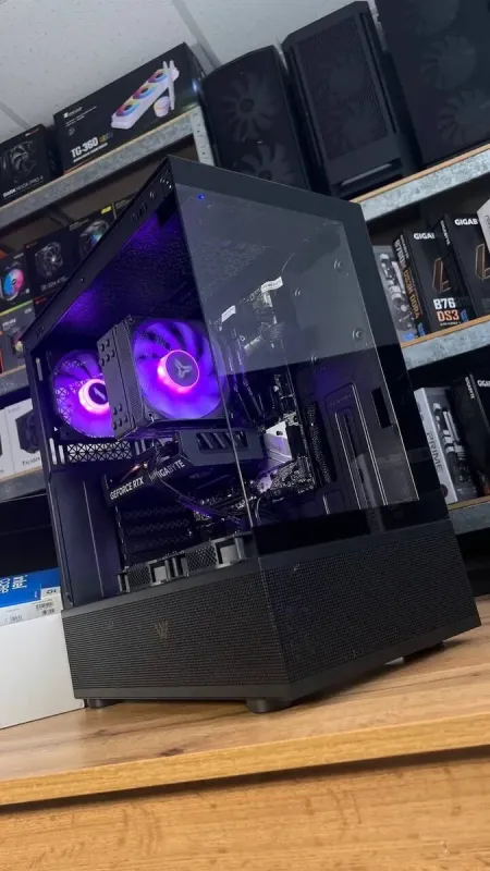 Збірка під замовлення: ігровий ПК 1stPlayer Mi7 Pro Tower / AMD Ryzen 5 5600 (6 (12) ядер по 3.5 - 4.4 GHz) / 32 GB DDR4 / 1000 GB SSD M.2 / nVidia GeForce RTX 4060, 8 GB GDDR6, 128-bit / 750W - зображення 8