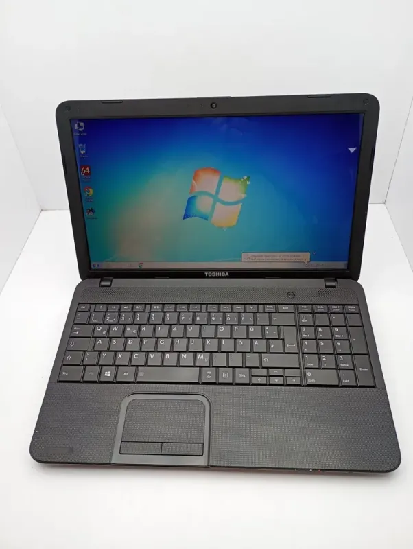 Ноутбук Toshiba C50 / 15.6" (1366x768) TN / AMD E2-1800 (2 ядра по 1.7 GHz) / 6 GB DDR3 / 320 GB HDD / AMD Radeon HD 8240 Graphics / WebCam б/в - зображення 7