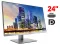 Монітор HP EliteDisplay E243i / 24" (1920x1200) IPS / 1x HDMI, 1x DisplayPort, 1x VGA, 3x USB 3.0 / VESA 100x100 / Pivot б/в