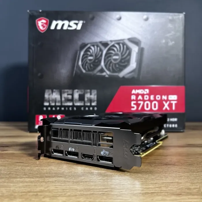 Дискретна відеокарта MSI Radeon RX 5700 XT Mech OC, 8 GB GDDR6, 256-bit / 1x HDMI, 3x DisplayPort / Коробка / (RX 5700 XT MECH OC) б/в - зображення 3