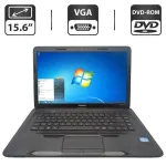 Ноутбук HP Compaq CQ58 / 15.6" (1366x768) TN / Intel Core i3-2328M (2 (4) ядра по 2.2 GHz) / 6 GB DDR3 / 320 GB HDD / Intel HD Graphics 3000 / WebCam / DVD-ROM б/в