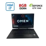 Ігровий ноутбук Б-класу HP Omen 15-dc0051nr / 15.6" (1920x1080) IPS / Intel Core i7-8750H (6 (12) ядра по 2.2 - 4.1 GHz) / 16 GB DDR4 / 256 GB SSD / nVidia GeForce GTX 1060, 6 GB GDDR5, 192-bit / WebCam б/в
