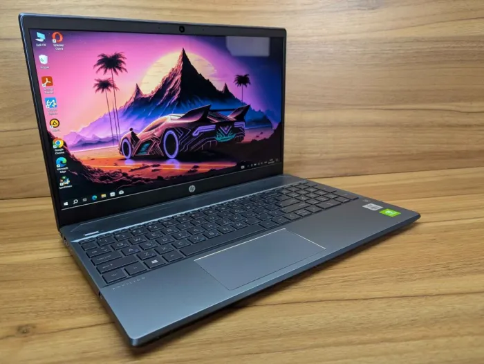 Ультрабук Б-клас HP Pavilion 15-cs3073cl / 15.6" (1920x1080) IPS Touch / Intel Core i7-1065G7 (4 (8) ядра по 1.3 - 3.9 GHz) / 16 GB DDR4 / 480 GB SSD / nVidia GeForce MX250, 4 GB GDDR5, 64-bit / WebCam / Windows 10 б/в - зображення 5