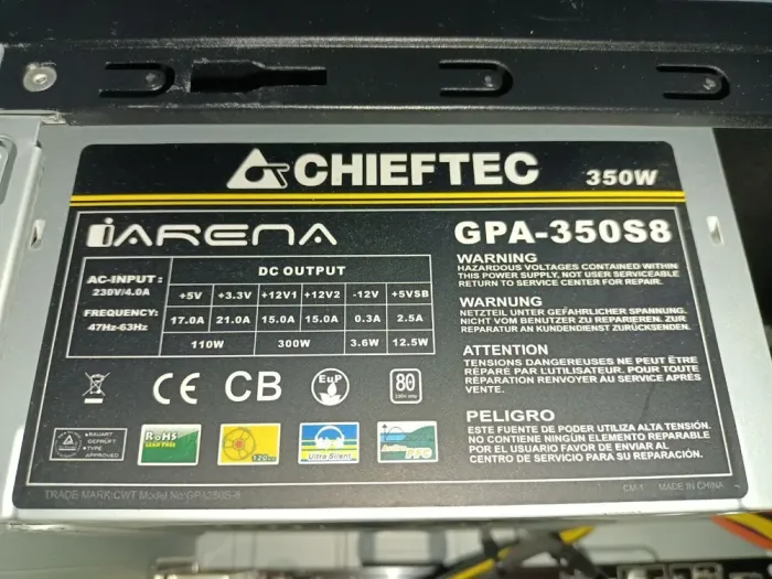 Комп'ютер Б-клас 2E Rational 1305 Tower / Intel Core i5-3470 (4 ядра по 3.2 - 3.6 GHz) / 8 GB DDR3 / 500 GB HDD / Intel HD Graphics 2500 / DVD-ROM / 350W / VGA б/в - зображення 7